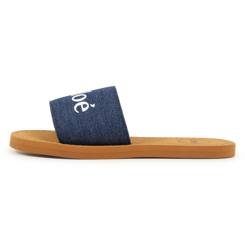 Claquettes en denim CHLOE 
                    FILLE