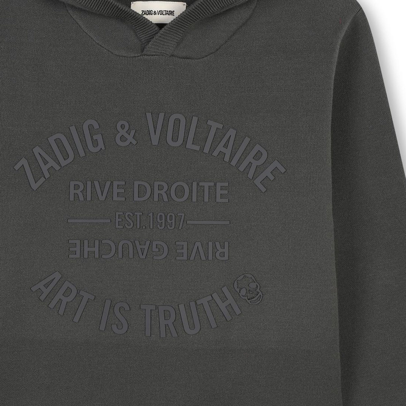 Pull en tricot &agrave; capuche ZADIG & VOLTAIRE 
                        GARCON