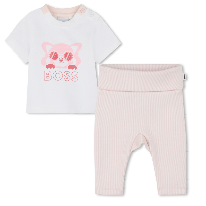 Ensemble T-shirt et legging BOSS 
                    FILLE