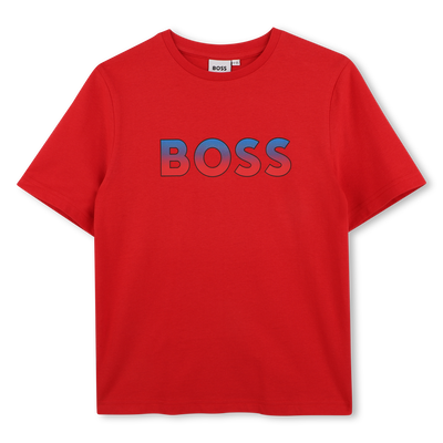 TEE-SHIRT MANCHES COURTES BOSS GARCON