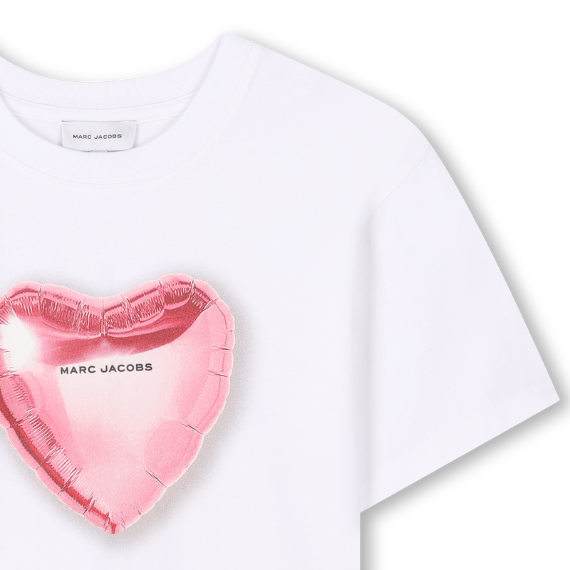 T-shirt de cérémonie en coton THE MARC JACOBS 
                    FILLE