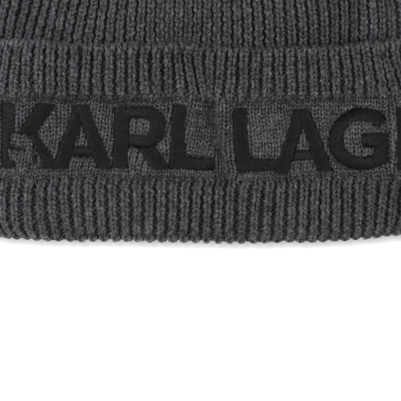 Ensemble bonnet + tour de cou tricot KARL LAGERFELD KIDS 
                    GARCON