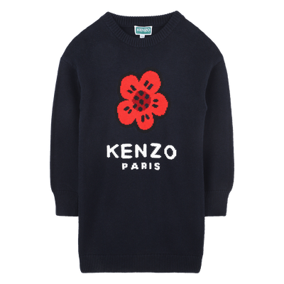 Robe en tricot KENZO KIDS FILLE