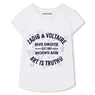 T-shirt &agrave; col tunisien ZADIG VOLTAIRE 
                    FILLE