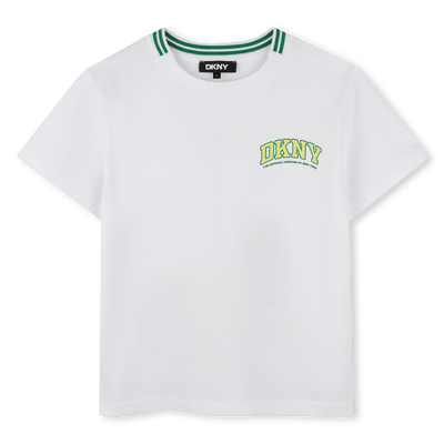 T-shirt coton manches courtes DKNY GARCON