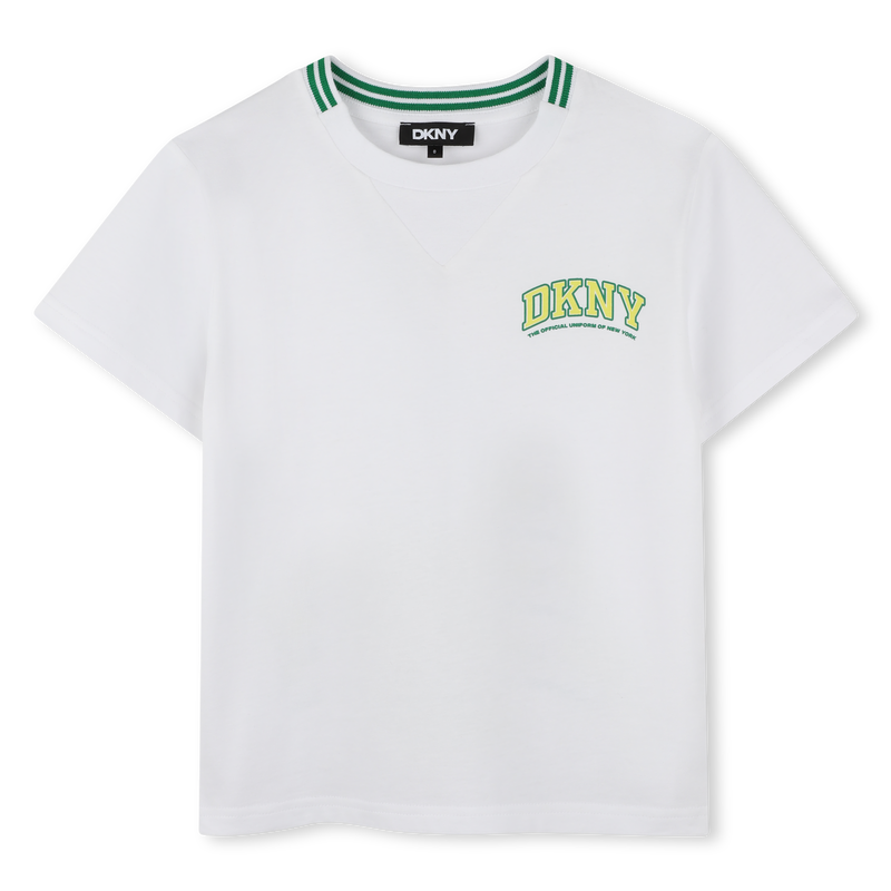 T-shirt coton manches courtes DKNY 
                    GARCON
