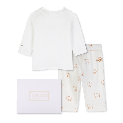 Ensemble tee-shirt et pantalon KENZO KIDS GARCON