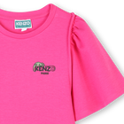 Robe &agrave; manches courtes coton KENZO KIDS 
                    FILLE