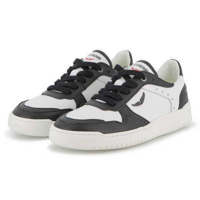 Baskets à lacets en cuir de vachette ZADIG & VOLTAIRE UNISEXE