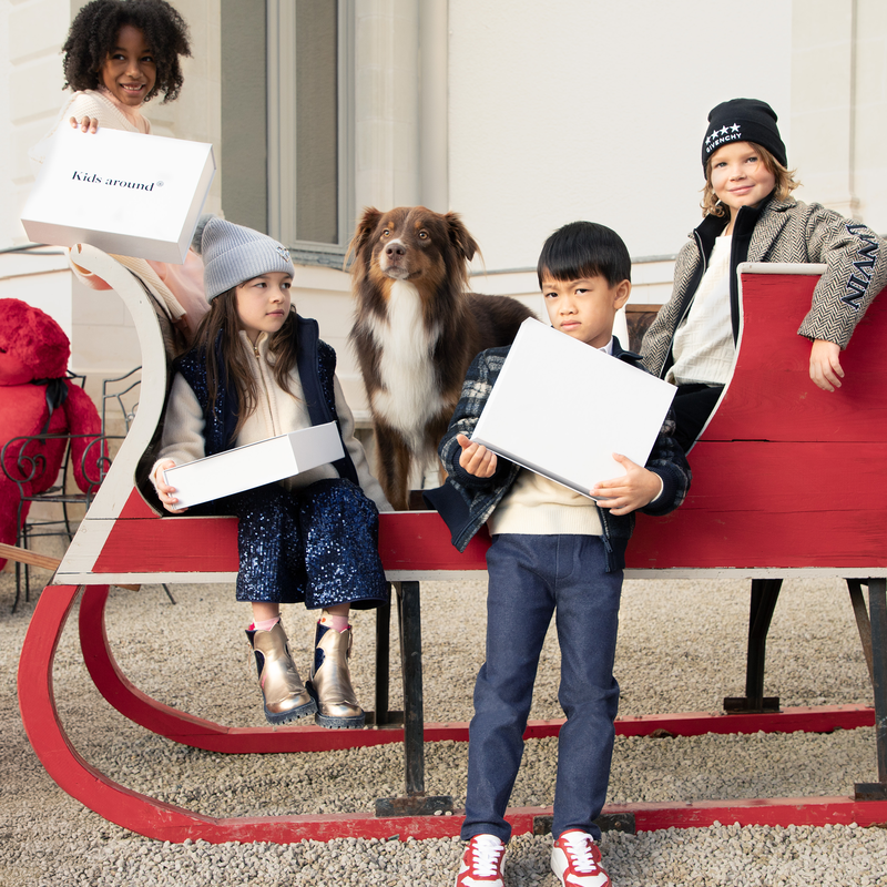 Bottines zipp&eacute;es paillet&eacute;es BILLIEBLUSH 
                    FILLE