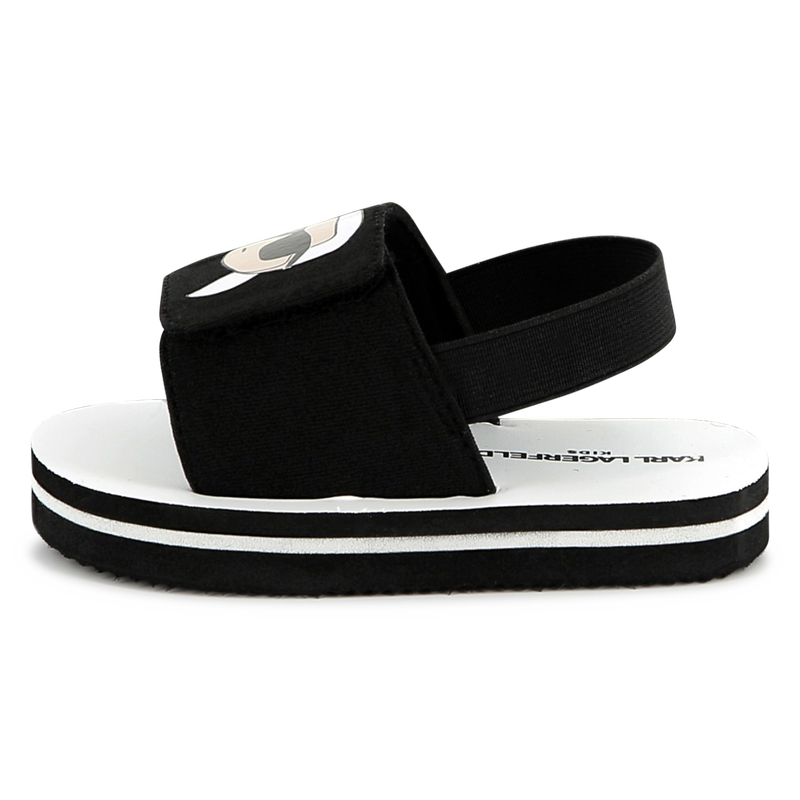 Sandales légères à fermeture par bandes auto aggri KARL LAGERFELD KIDS 
                    UNISEXE
