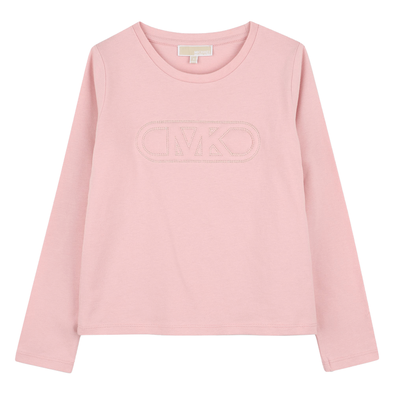 T-shirt manches longues en jersey MICHAEL KORS 
                    FILLE