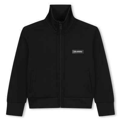 Cardigan de jogging zippé KARL LAGERFELD KIDS GARCON