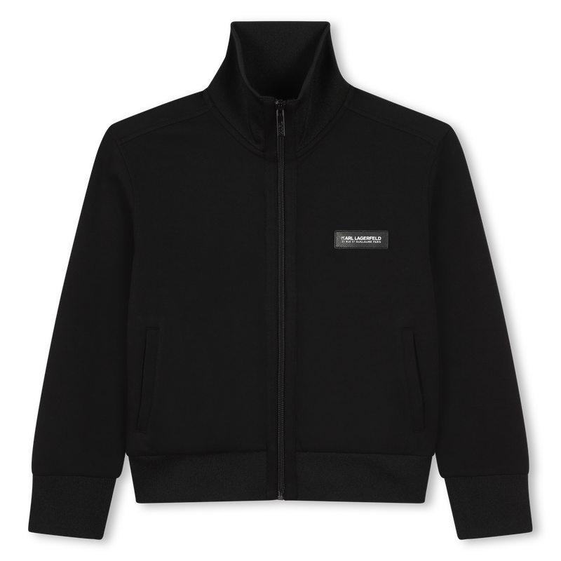 Cardigan de jogging zippé KARL LAGERFELD KIDS 
                    GARCON