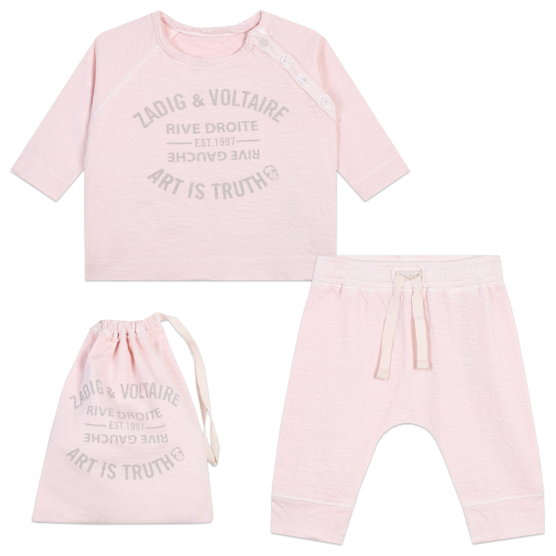 T-shirt et pantalon en coton ZADIG & VOLTAIRE 
                        UNISEXE