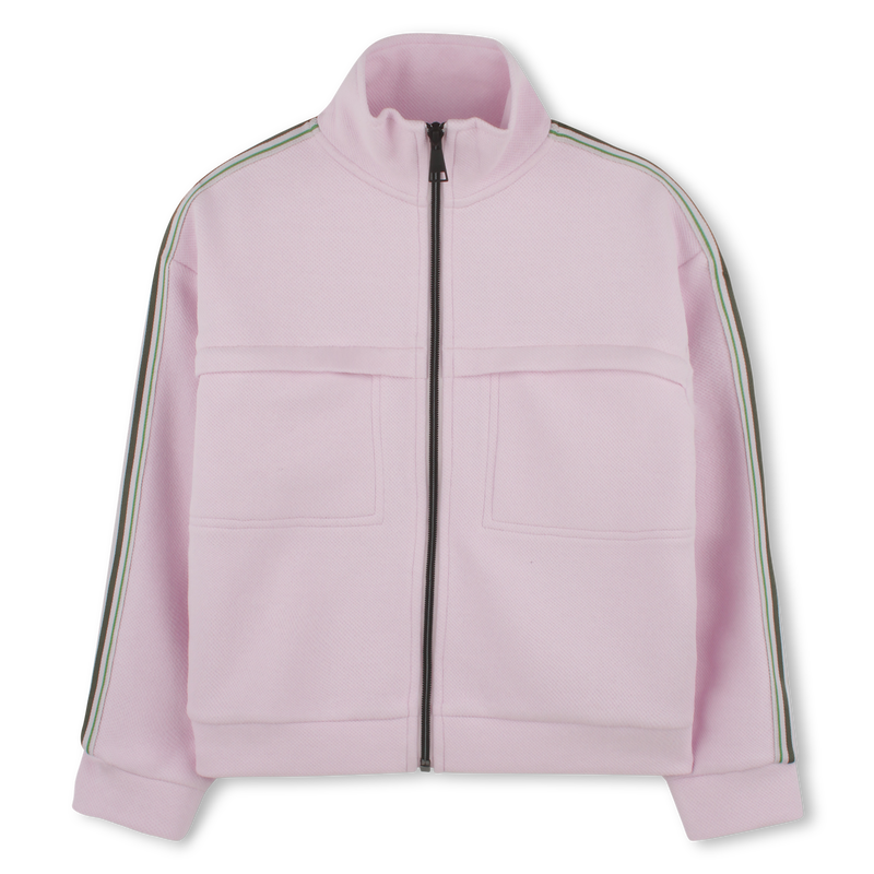Sweat-shirt taille &eacute;lastiqu&eacute;e KARL LAGERFELD KIDS 
                        FILLE