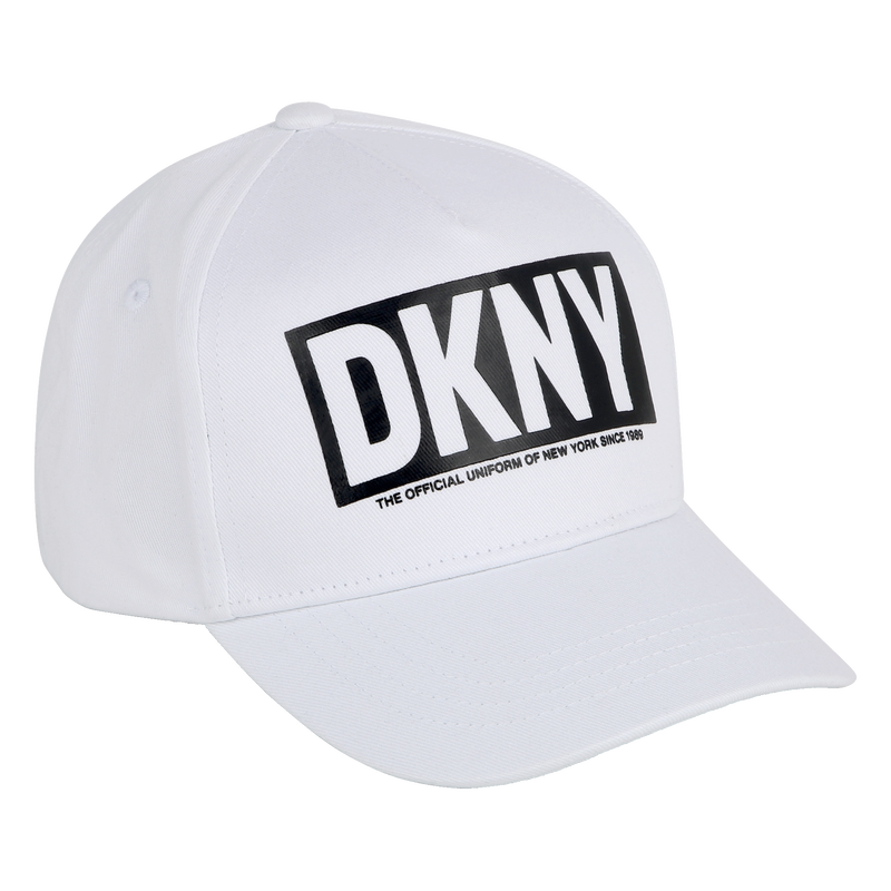 Casquette siglée avec fermeture auto-agrippante DKNY 
                    UNISEXE