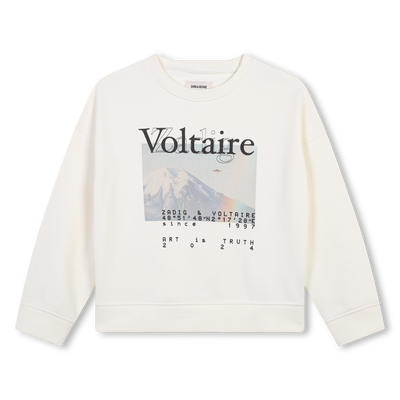Sweat-shirt molletonné ZADIG & VOLTAIRE FILLE