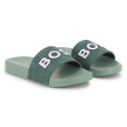Claquettes sigl&eacute;es BOSS 
                    GARCON