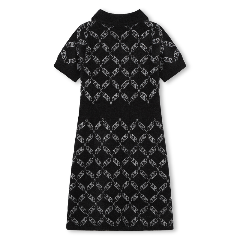 Robe jacquard manches courtes MICHAEL KORS 
                    FILLE