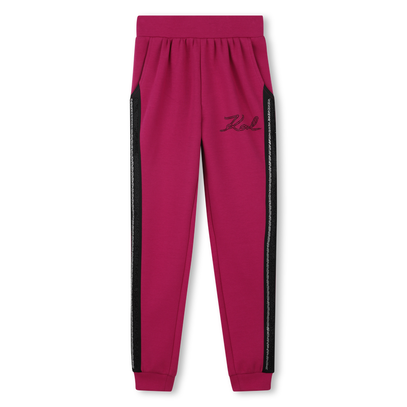 Pantalon de jogging KARL LAGERFELD KIDS 
                    FILLE