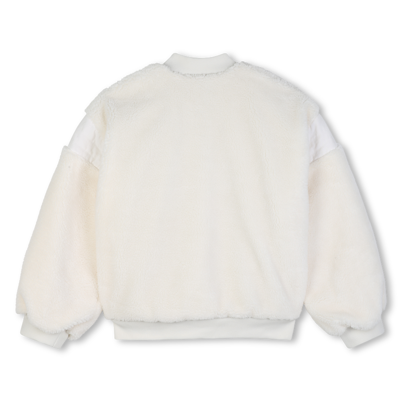 Blouson en sherpa BOSS 
                        FILLE