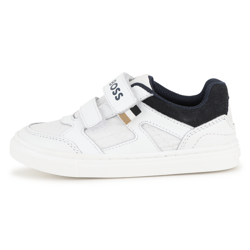 BASKETS &Agrave; BANDES AUTO AGRIPPANTES BOSS 
                        GARCON