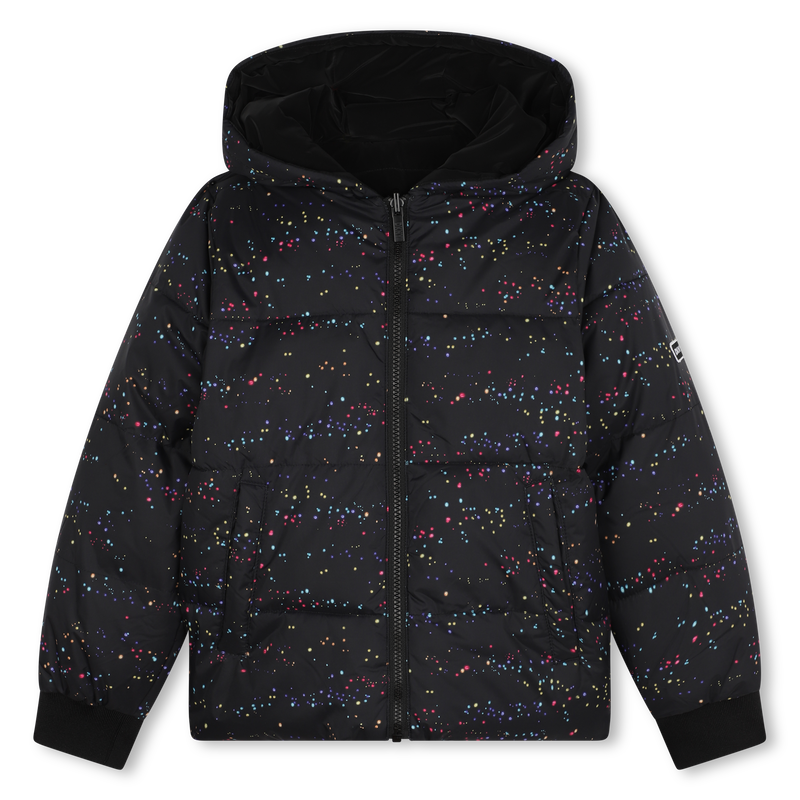 Doudoune réversible à capuche DKNY 
                    FILLE