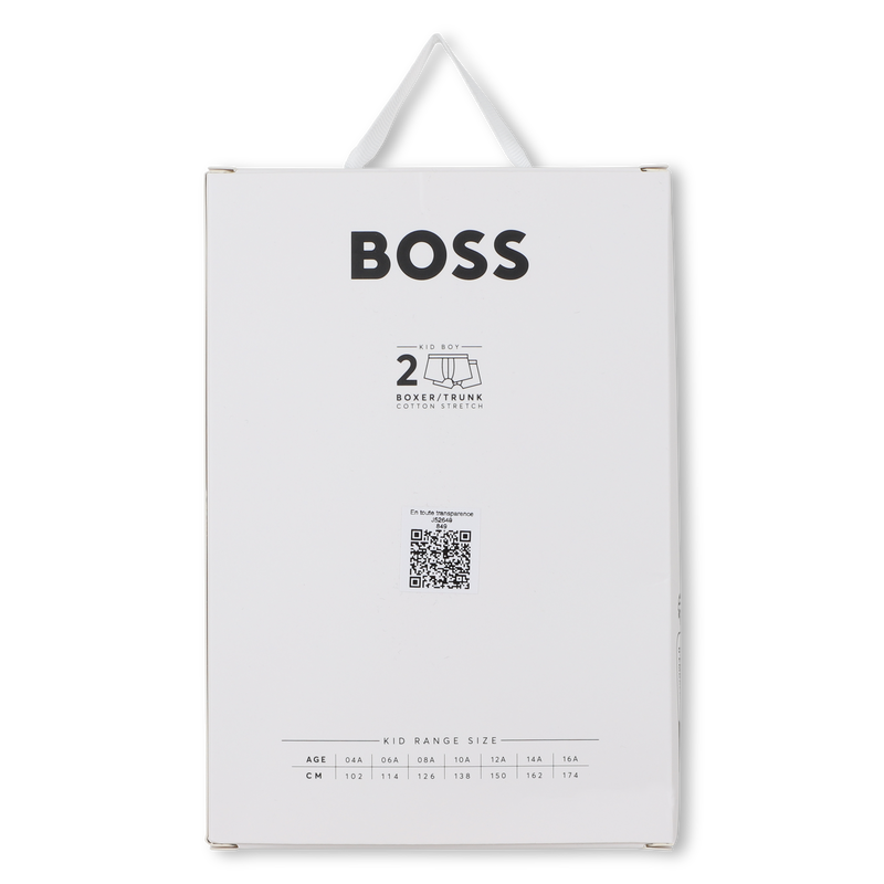 Lot de 2 boxers en jersey BOSS 
                    GARCON
