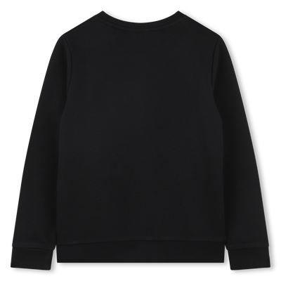 Sweat-shirt molletonn&eacute; BOSS GARCON