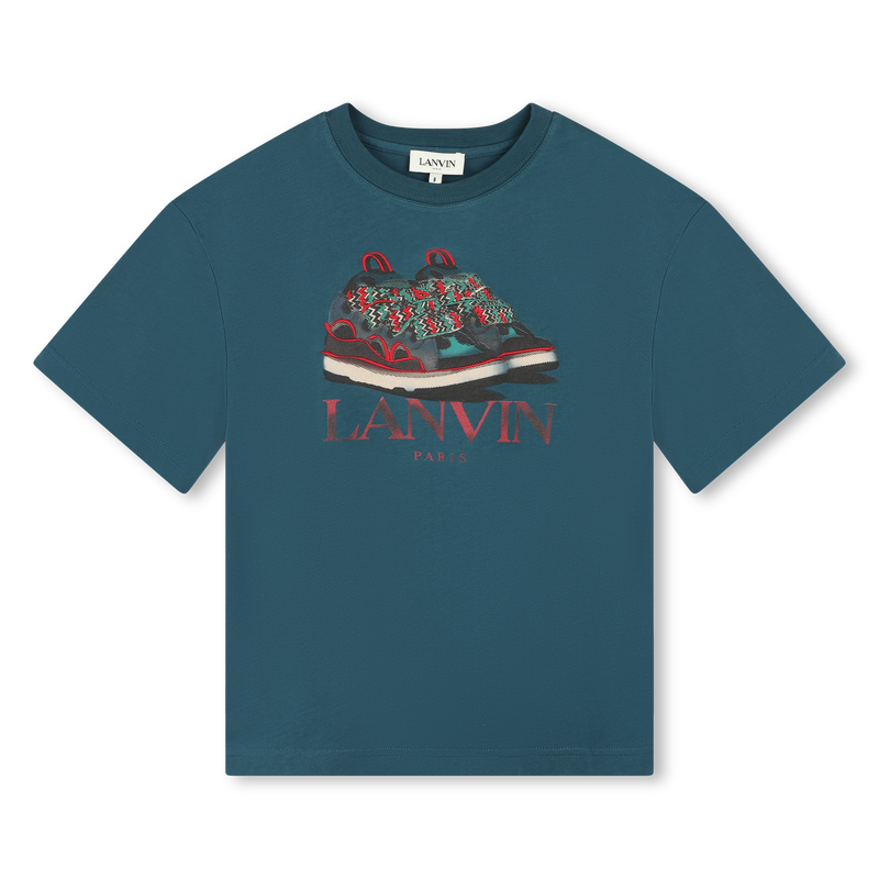 T-shirt avec imprimé baskets LANVIN 
                    GARCON