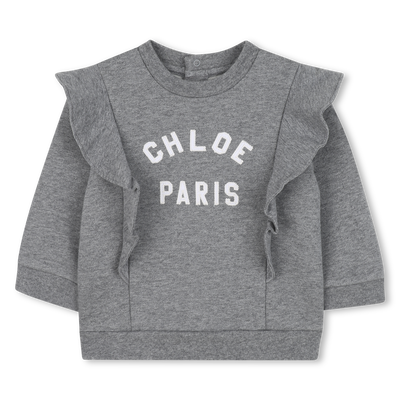 Sweat-shirt col rond CHLOE FILLE