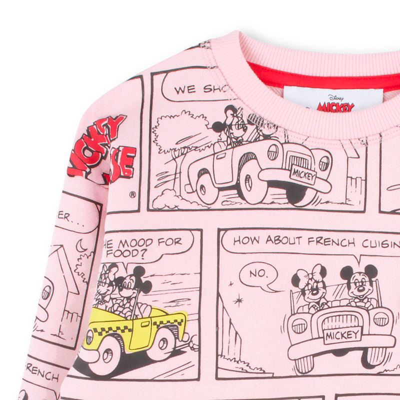 Sweat-shirt molletonn&eacute; MARC JACOBS 
                        FILLE