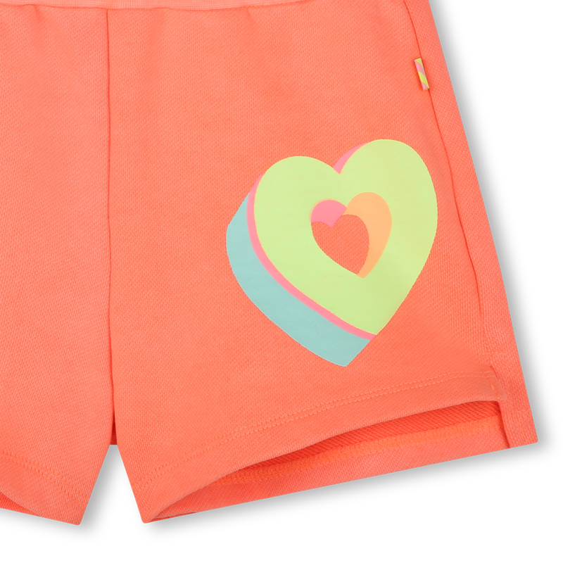 Short en molleton avec coeurs BILLIEBLUSH 
                    FILLE