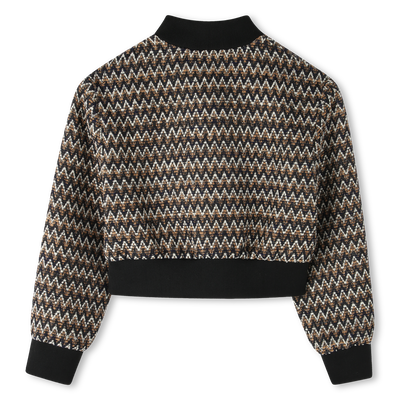 Blouson court en tweed LANVIN FILLE