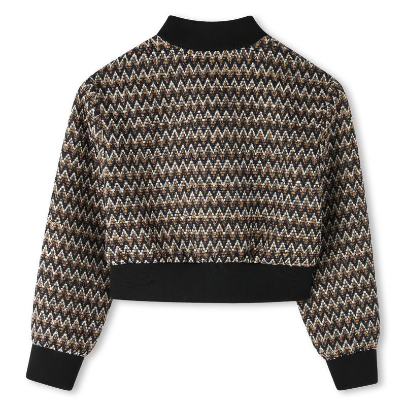 Blouson court en tweed LANVIN 
                    FILLE