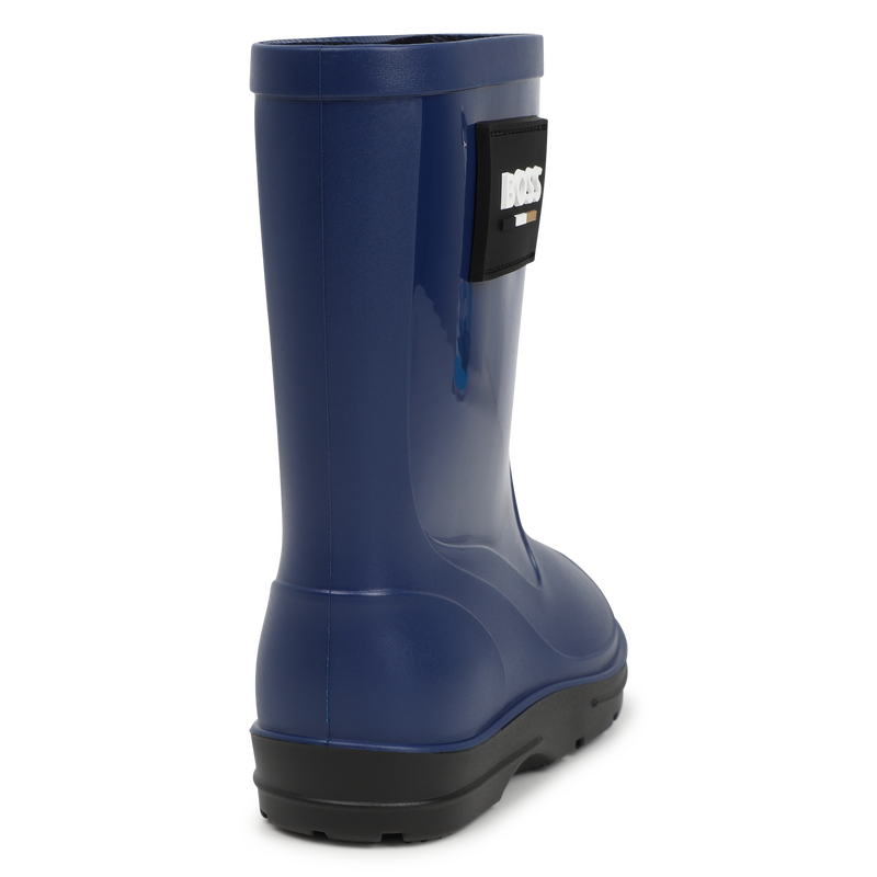 Bottes de pluie bitextur&eacute;es BOSS 
                        GARCON