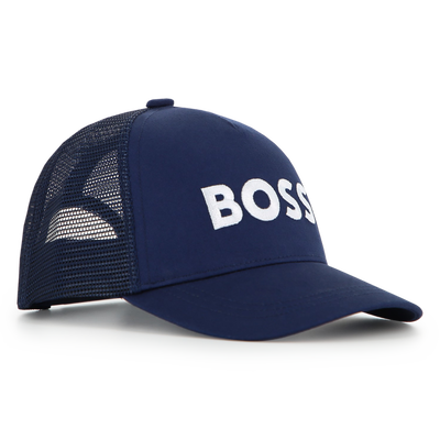 CASQUETTE AVEC FERMETURE CLIP R&Eacute;GLABLE BOSS GARCON