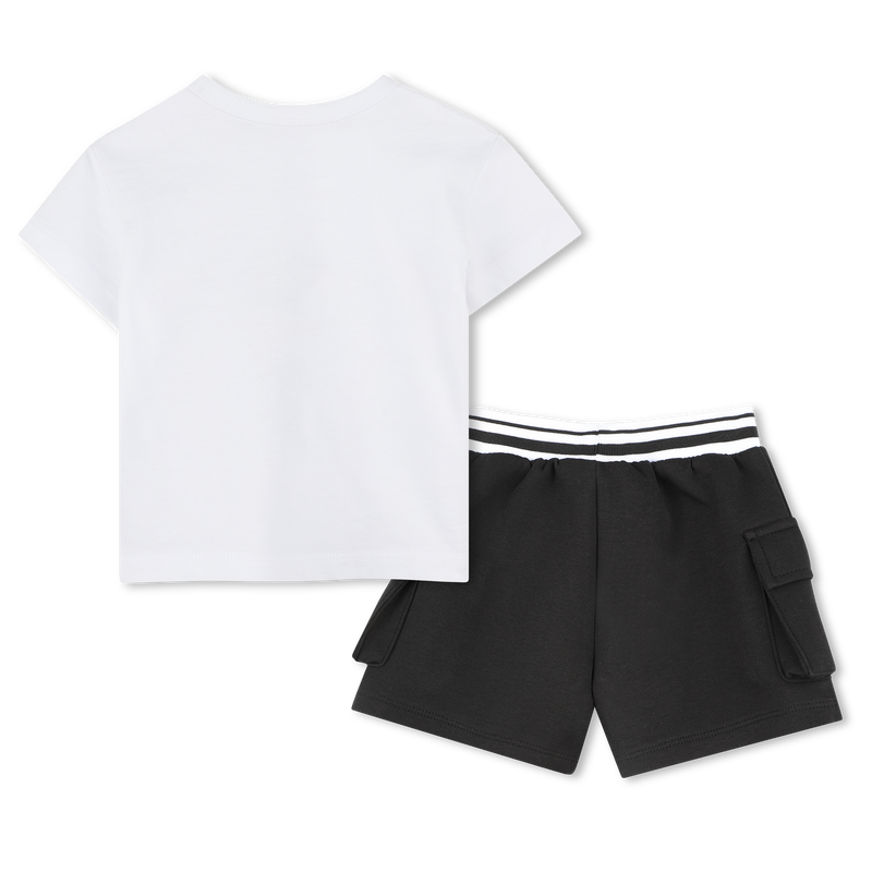 Ensemble short et T-shirt KARL LAGERFELD KIDS 
                    GARCON