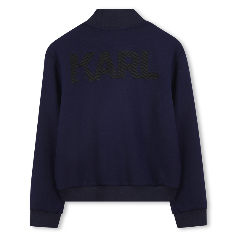 Cardigan en double jersey KARL LAGERFELD KIDS 
                        GARCON