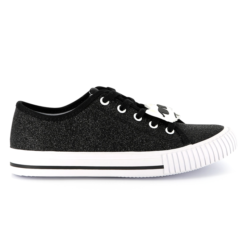 Baskets basses à lacets KARL LAGERFELD KIDS 
                    FILLE