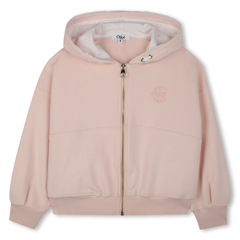 Cardigan à capuche en molleton CHLOE 
                    FILLE