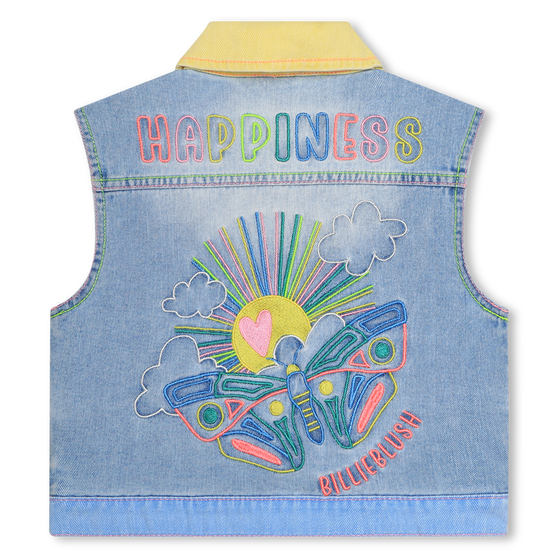Veste sans manche en denim BILLIEBLUSH 
                    FILLE