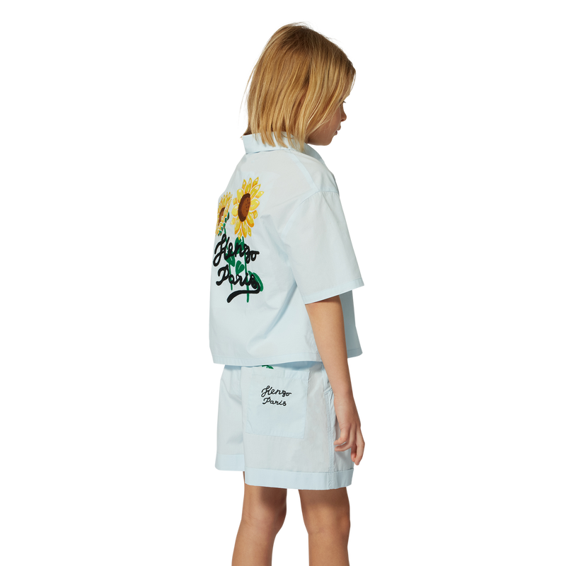 Chemise &agrave; manches courtes KENZO KIDS 
                        FILLE