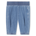 Pantalon en denim l&eacute;ger BILLIEBLUSH 
                    FILLE