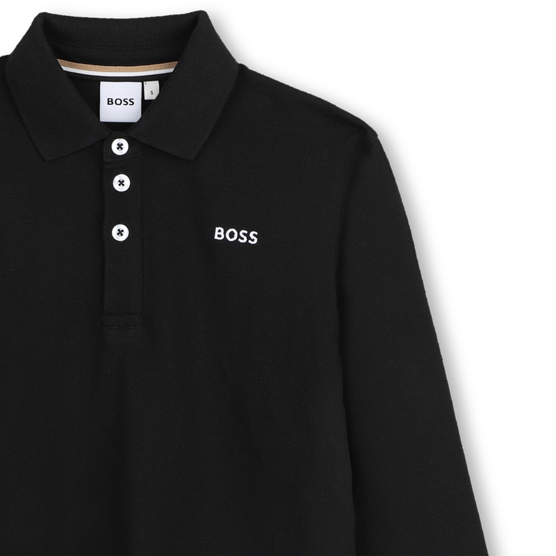 Polo manches longues BOSS 
                        GARCON