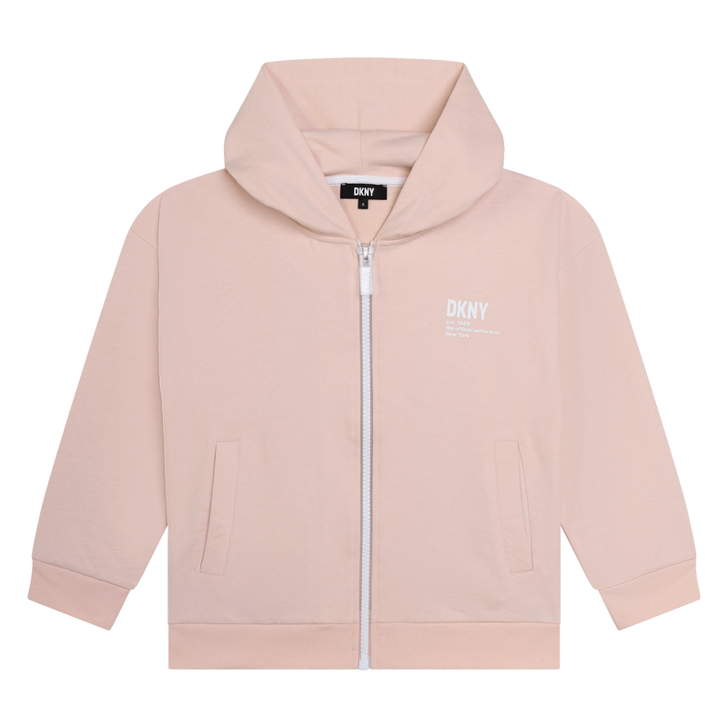 Cardigan molletonné unisexe DKNY 
                    UNISEXE