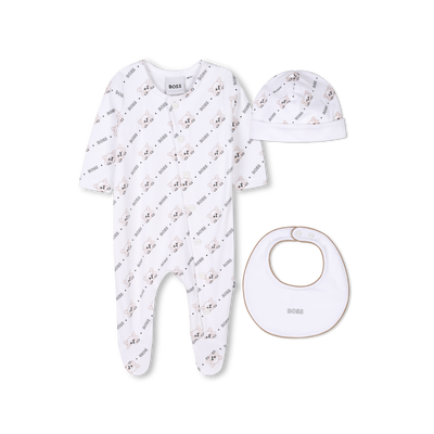 Ensemble pyjama, bonnet et bavoir BOSS UNISEXE
