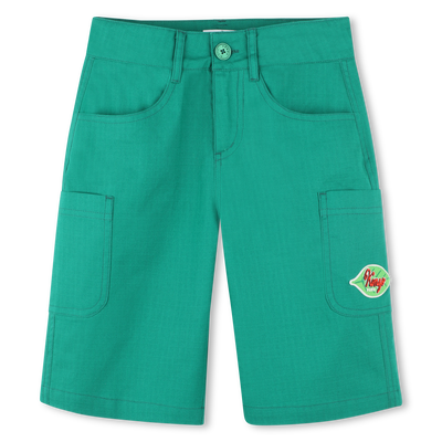 Bermuda cargo en coton KENZO KIDS GARCON
