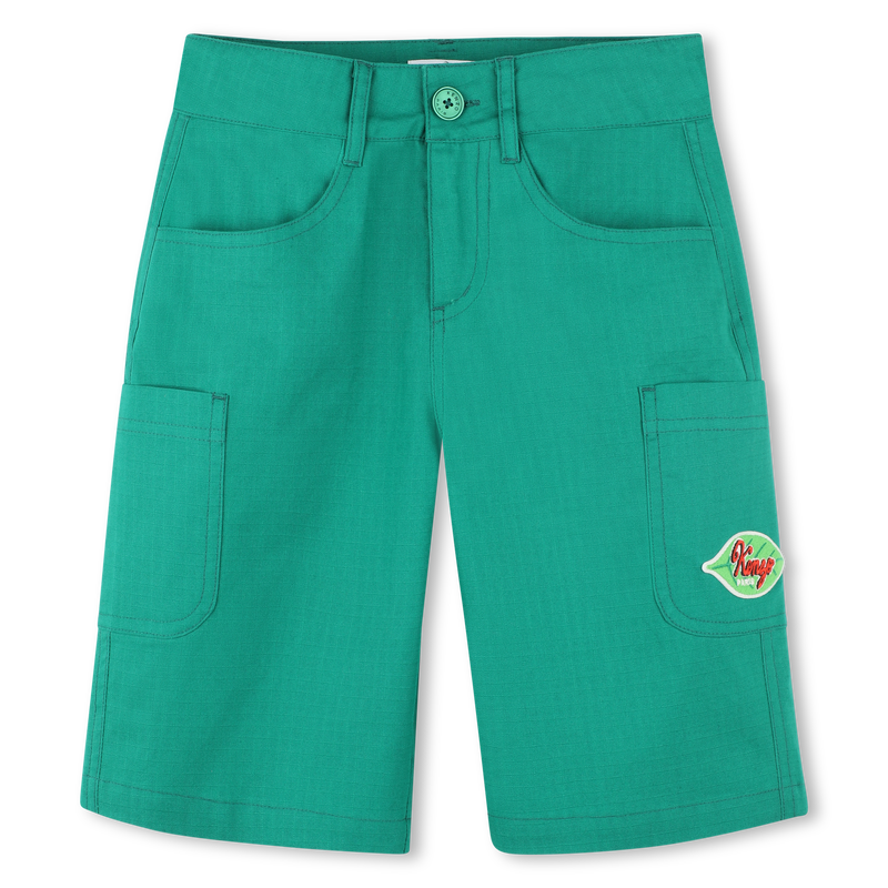 Bermuda cargo en coton KENZO KIDS 
                        GARCON
